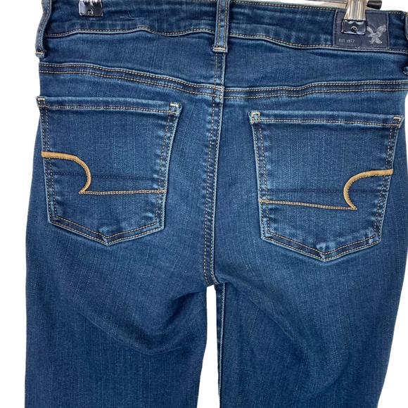 American Eagle Outfitters Super Stretch Skinny Jeggings Size 2 Long Leg Jean AEO - Picture 16 of 16